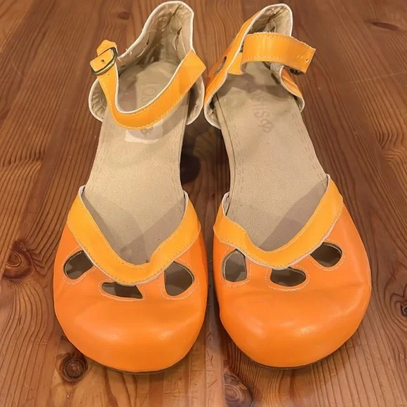 Lostis Chunky women's shoes sandals plus size leather shoes size 43 - Picture 2 of 13